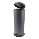 Poubelle à pédale ronde acier 30L