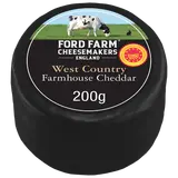 West Country farmhouse Cheddar cheese (Cheddar Fermier) AOP, FordFarm, 200g