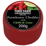 Cheddar Piment & Citron vert, Ford Farm, 200g
