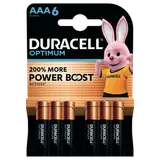 Pile Optimum LR03 AAA x6 - DURACELL