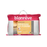 Oreiller "mousse a memoire de forme" 55x35cm ferme BLANREVE