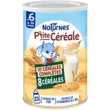 Petite céréale avec 8 céréales complètes de 6 à 36 mois NATURNES 415g