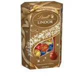 Lindt Cornet de chocolats Lindor assorti dorée 562g