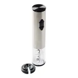 Point virgule Ouvre-bouteille électrique pour vin en acier inoxydable avec coupe-capsule intégré, 1 pièce