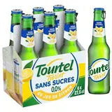 Tourtel Twist au jus de citron sans sucres ajoutés 00°, 6x27,5cl