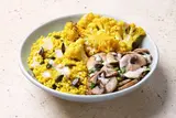 Bowl de légumes rôtis & sauce tahini, Frichti (410 g)