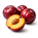 Lot de 4 prunes rouge "ruby star" (calibre moyen), France
