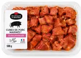Cubes de porc marinés saveur provençale St-Clément le Boucher