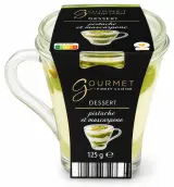 Gourmet Finest Cuisine verrine dessert pistache et mascarpone