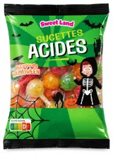 Sweetland sucettes acides