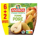 Compotes Pomme Poires ANDROS