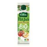 Jus de Fruits Pomme Pêche Poire Bio CIDOU