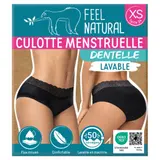 Culotte Menstruelle Dentelle - Taille XS (34/36) FEEL NATURAL