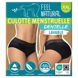 Culotte Menstruelle Dentelle - Taille XXL (44/46) FEEL NATURAL
