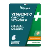 Complément alimentaire Maintien du Capital Osseux Vitamine C et D + Calcium NUTRISANTE