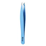 Pince à épiler Mors Effilés en Inox Bleu VITRY