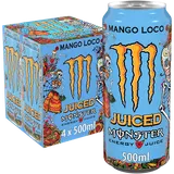 Boisson énergisante Mango Loco MONSTER - Pack canettes 4x50cl