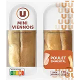 Sandwich mini Viennois Poulet 2x65g