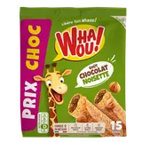 Crêpes WHAOU choco-noisettes, x15 soit 480g prix choc