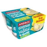 Brassé végétale lait de coco, citron ANDROS GOURMAND&VEGETAL 4x100goffre découverte