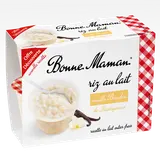 Riz au lait vanille naturelle BONNE MAMAN 4x100g