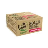 Démaquillant Solide Visage Huile de Ricin Bio Soft Green CARREFOUR SOFT