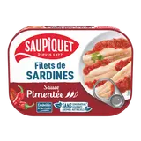 Filet de sardines sauce pimentée SAUPIQUET 100g