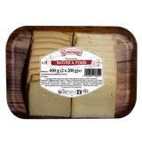 Fromage à raclette Duo Nature et Fumé, Ermitage, 400g