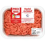 PREMIER PRIX Haché de boeuf 15% mg