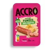 ACCRO Saucisses fumées 100% végétal