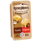 RichesMonts Duo Raclette Classique Et fumée 420g