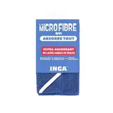 Inga Lavette microfibre désincrustante bleue, 1 lavette