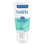 Narta Déodorant Bille 2en1 Anti-Transpirant 72H + Soin Anti-Irritations au Probiotique, 50ml