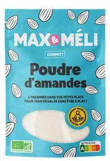 Amandes en poudre BIO, Max & Méli (500 g), Espagne