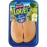 Filet de poulet jaune, LABEL ROUGE, LOUE, France, 2 pièces