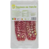 POUCE Saucisson sec tranché aux noisettes