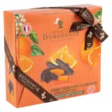 CHEVALIERS D'ARGOUGES Assortiment d'orangettes et tranches d'orange au chocolat noir