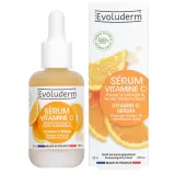 EVOLUDERM Sérum vitamine C extrait d'orange et acide hyaluronique