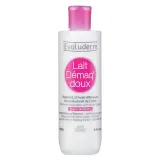 EVOLUDERM Lait démaq' doux à l'huile d'amande douce et extrait de coton peaux sensibles