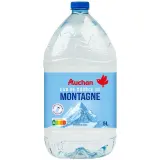 AUCHAN Eau de source de montagne