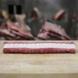 Filet de marcassin paré, ficelé et bardé des Ardennes (environ 500 g)