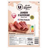 Jambon d'Auvergne IGP - 6 tranches 100g