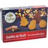 Sablés de Noël Chocolat au Lait et épices CARREFOUR EXTRA