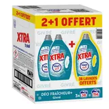 Lessive Liquide Total Tout en1 Déo Fraîcheur Givré 3x38 Lavages X-TRA