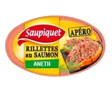 Rillettes de saumon apéro à l'aneth, Saupiquet (115 g)