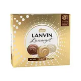 Lanvin Escargot Chocolat Trio Blanc, Noir et Lait, 22 bouchées