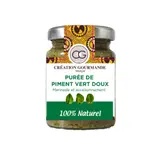 Piment Vert Doux en Purée Marinade et Assaisonnement 100% Naturel CREATION GOURMANDE