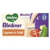 Plat de Bébé Légumes du Soleil dès 12 mois BLEDINA