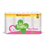 Papier Toilette Maxi Douceur 2x plus Long LE TREFLE