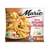 Plat cuisiné Petites escalopes de volaille à la crème et aux champignons MARIE, 900g